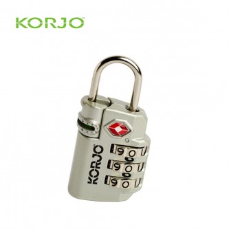 Korjo TSA Compliant Lock with Indicator 